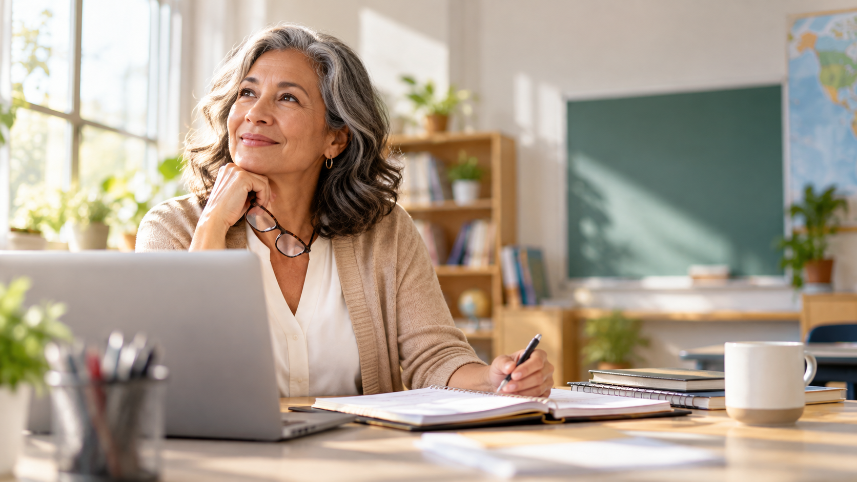 Educator considering future retirement choices.